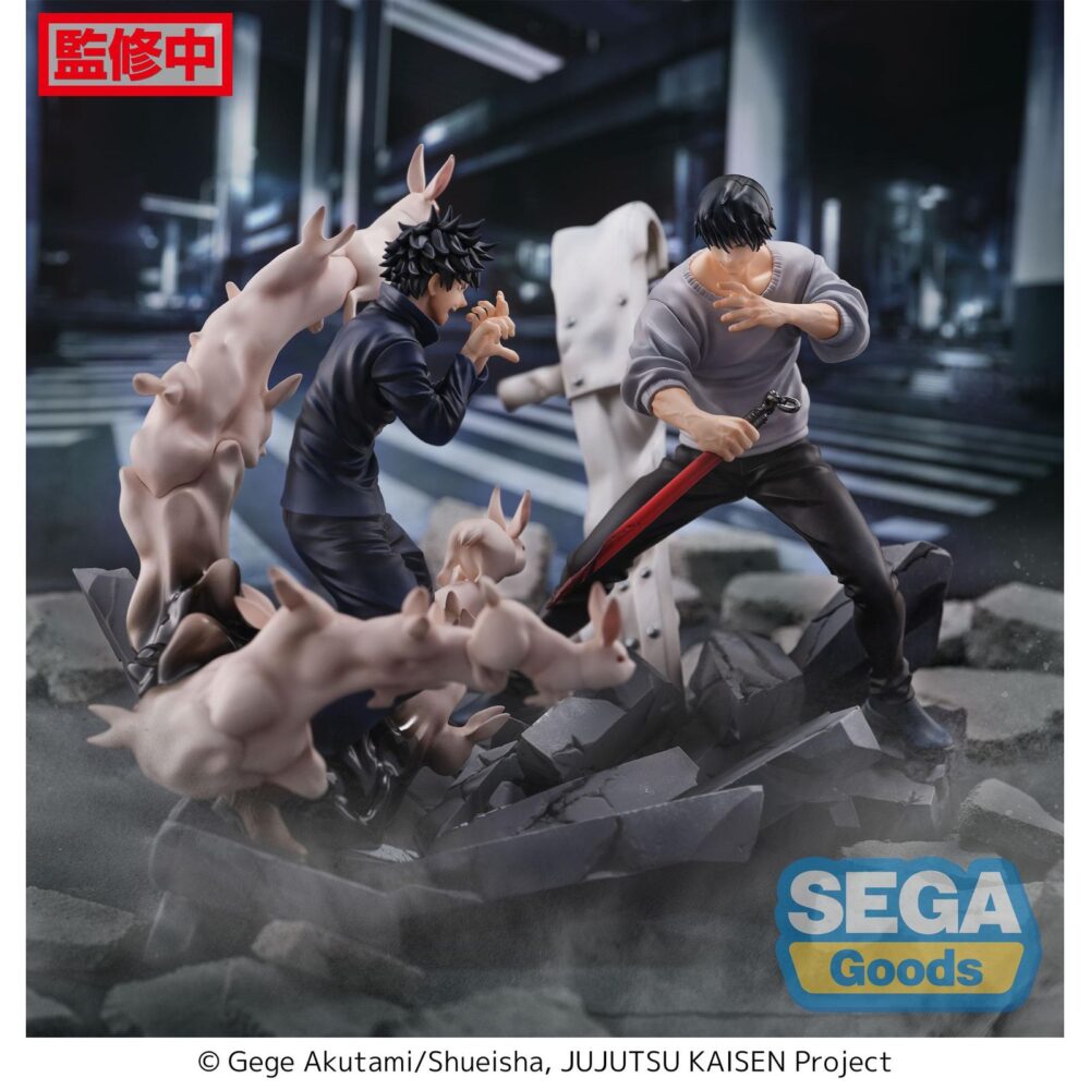 Toji fushiguro encounter jujutsu kaisen figurizm. Sega vuelve a introducir en su colección figurizmα la versión encounter de la figura de megumi fushiguro.  está basada en su aspecto en el anime "jujutsu kaisen". Mide aproximadamente 20 cm y está fabricada en pvc. Representa al personaje en pleno combate. Ideal para exponerla junto a toji fushiguro encounter jujutsu kaisen figurizm (se venden por separado).