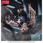 TOJI FUSHIGURO ENCOUNTER JUJUTSU KAISEN FIGURIZM. Sega vuelve a introducir en su colección Figurizmα la versión Encounter de la figura de Megumi Fushiguro. Está basada en su aspecto en el anime "Jujutsu Kaisen". Mide aproximadamente 20 cm y está fabricada en PVC. Representa al personaje en pleno combate. Ideal para exponerla junto a TOJI FUSHIGURO ENCOUNTER JUJUTSU KAISEN FIGURIZM (se venden por separado).