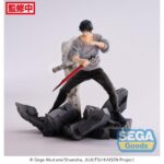 TOJI FUSHIGURO ENCOUNTER JUJUTSU KAISEN FIGURIZM. Sega reincorpora a su colección Figurizmα la versión Ecounter de la figura de Toji Fushiguro. Está basada en su aspecto en el anime "Jujutsu Kaisen". Mide aproximadamente 20 cm y está fabricada en PVC. Representa al personaje en pleno combate. Ideal para exponerla junto a MEGUMI FUSHIGURO ENCOUNTER JUJUTSU KAISEN FIGURIZM (se venden por separado).