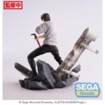 TOJI FUSHIGURO ENCOUNTER JUJUTSU KAISEN FIGURIZM. Sega reincorpora a su colección Figurizmα la versión Ecounter de la figura de Toji Fushiguro. Está basada en su aspecto en el anime "Jujutsu Kaisen". Mide aproximadamente 20 cm y está fabricada en PVC. Representa al personaje en pleno combate. Ideal para exponerla junto a MEGUMI FUSHIGURO ENCOUNTER JUJUTSU KAISEN FIGURIZM (se venden por separado).