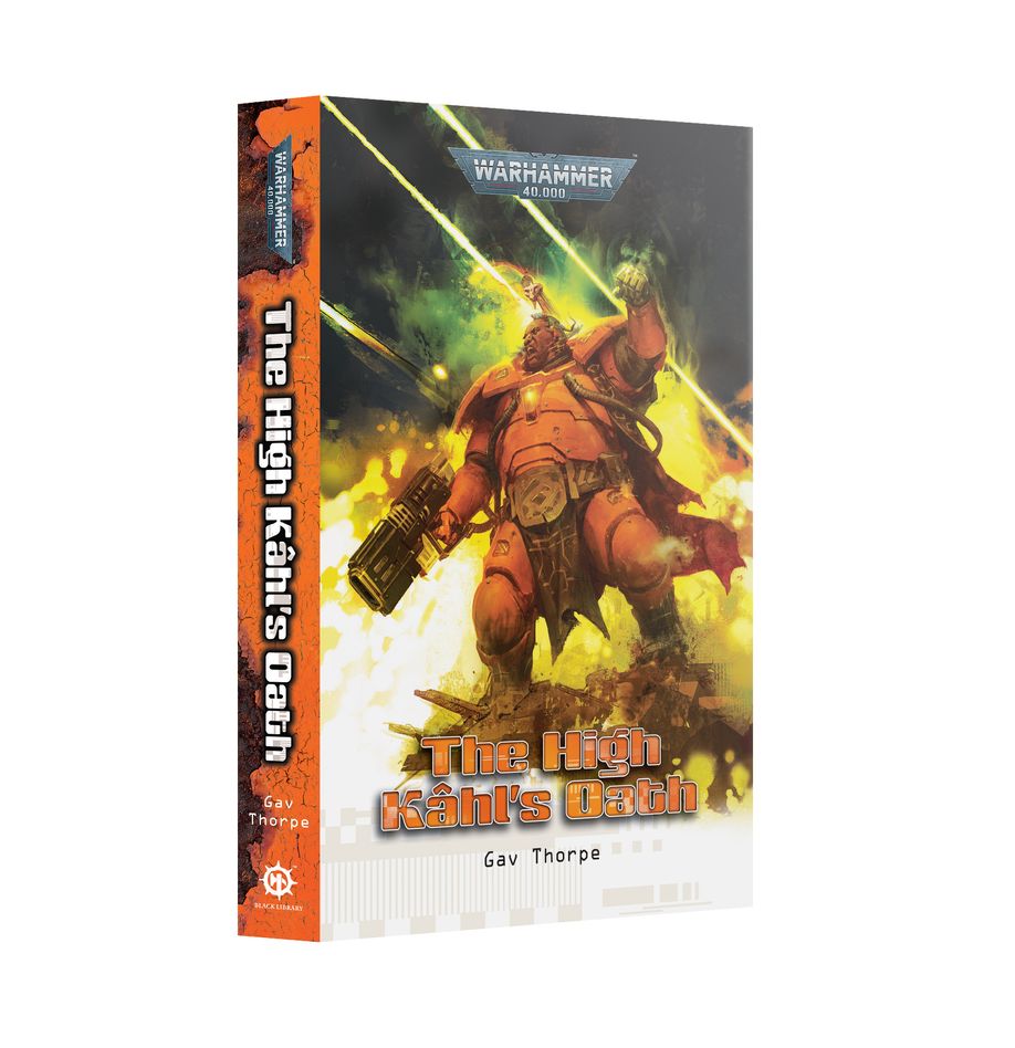 The high kâhl's oath (paperbook) (inglés) warhammer. Solo en inglés. A warhammer 40,000 novel the galactic core is beset by warp storms of a fury the leagues of votann have not seen for ten millennia. With both the imperium of man and the powers of the warp encroaching further and further onto the kin’s territories, war reigns supreme amongst the coreward stars. Read it because discover what happens when a hernkyn prospect leader and her companions are plunged into a venture beyond their wildest expectations, and find themselves set against an ancient, deadly foe guarding a mysterious but magnificent prize.