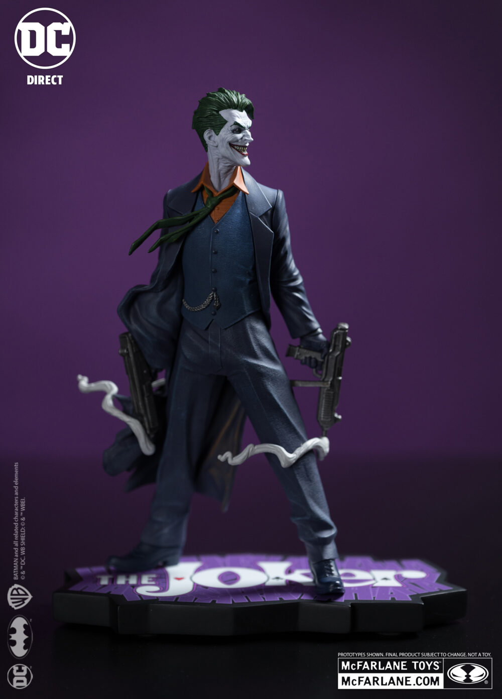 The joker purple craze: the joker by gabriele dell'otto limited edition. ¡dando vida a los cómics! La estatua «el joker, año del villano» está inspirada en la portada exclusiva del artista gabrielle dell’otto.