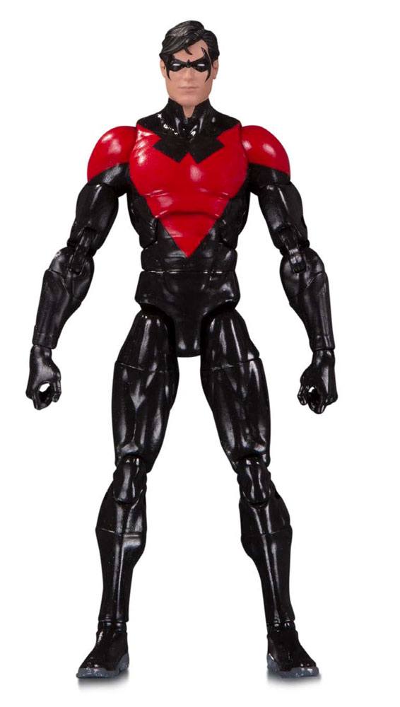 Nightwing dc essentials. Figura articulada de la línea `dc comics essentials´, tamaño aprox. 18 cm. Basada en el traje actualizado de nightwing de los cómics new 52, esta nueva decoración pintada presenta su icónico traje en negro y rojo. Un producto excelente dentro de la categoría de figuras de acción. La alta calidad que esperas de dc collectibles. Mide aproximadamente 17,7 cm de alto. El regalo perfecto para los entusiastas de dc comics mayores de 3 años.