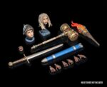 COMMANDER IGRAINE MYTHIC LEGIONS HORROR OF EINSAMALL. Era apenas una joven recluta de la Orden de Eathyron cuando comenzó la Segunda Gran Guerra de Mythoss. Tras hacerse famosa en el Ataque de Vikenfell y posteriormente en la Batalla de los Ejércitos de la Luz, Igraine tuvo el honor de recibir el título de Caballero de Eathyron tras la guerra. Finalmente, asignada al Castillo de los Cuatro Lados como representante de Eathyross, la Comandante Igraine recibe el encargo de liderar una expedición de aventureros al remoto asentamiento de Einsamall. Su misión: ayudar a descubrir qué aterroriza a sus residentes y deja sus cuerpos destrozados en la gélida tundra.