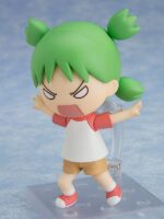 YOTSUBA KOIWAI YOTSUBA&! NENDOROID. Good Smile introduce a su catálogo Nendoroid la figura articulada de Yotsuba Koiwai, de la obra "Yotsuba&!". Está fabricada en ABS y PVC pintado, mide aproximadamente 10 cm de altura e incluye base con soporte transparente para su exposición. Cuenta con 5x placas faciales (estándar, sonriente, enfadada, llorando y con expresión ausente). Entre los accesorios se incluyen 1x peluche Juralumin, 1x bolso, 1x bote de pintura, 1x brocha y partes adicionales para exponerla sentada.