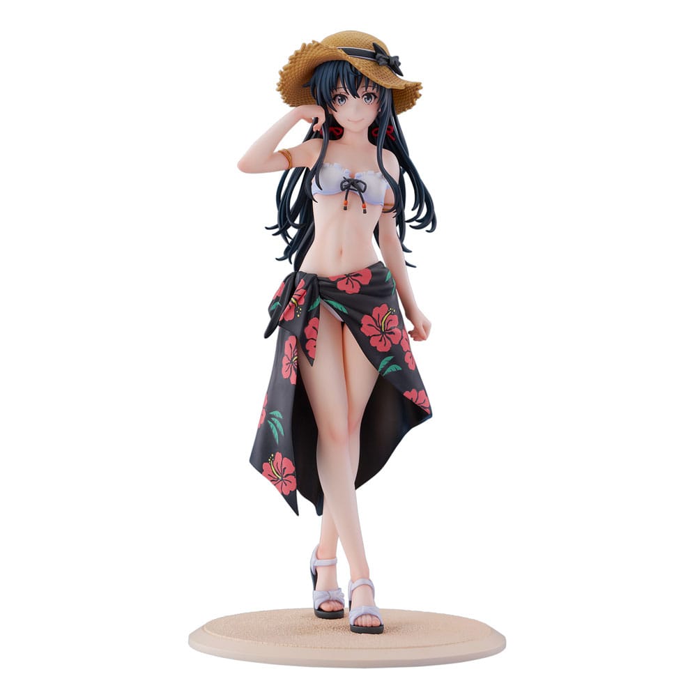 Yukino yukinoshita swimsuit my teen romantic comedy snafu. Estatua en escala 1/6 del anime ´my teen romantic comedy snafu too´, fabricada en pvc, tamaño aprox. 26 cm. Viene con base en una caja con ventana.