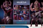 GALACTUS JUMBO SOFVI THE FANTASTIC FOUR: FIRST STEPS HOT TOYS 1/6. Marvel Studios presenta a su Primera Familia en Los Cuatro Fantásticos: Primeros Pasos, un elegante reinicio inspirado en los años 60 que combina el retrofuturismo con emocionantes aventuras de superhéroes. En Los Cuatro Fantásticos: Primeros Pasos, Galactus emerge como una amenaza cósmica de una magnitud inimaginable, poniendo a prueba el poder y la unidad de los Cuatro Fantásticos. Su gigantesca presencia domina la pantalla, y ahora domina tu estantería. Hoy, Hot Toys presenta una nueva línea de productos: la Serie Sofvi Masterpiece, que se centra en figuras de vinilo de alta calidad con un encanto artesanal único. Nos enorgullece presentar la figura Galactus Jumbo Sofvi. Fabricada en vinilo, la figura mide unos imponentes 70 cm de altura y cuenta con 6 puntos de articulación.