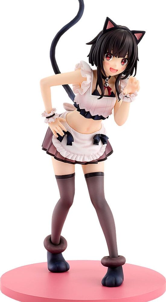 Megumin light novel catgirl maid version kono subarashii sekai ni syukufuku wo! Kadokawa presenta la figura de yunyun en su versión light novel negligee, basada en una ilustración especial por el 10. º aniversario de "konosuba: god's blessing on this wonderful world! ". Esta figura mide aproximadamente 15,5 cm y está fabricada en plástico pintado. Muestra a yunyun con una expresión tímida y un conjunto de lencería semitransparente que revela parte del abdomen. Incluye base para exposición. Ideal para exponer con megumin light novel catgirl maid version kono subarashii sekai ni syukufuku wo! (se venden por separado).
