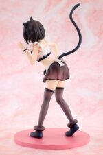 MEGUMIN LIGHT NOVEL CATGIRL MAID VERSION KONO SUBARASHII SEKAI NI SYUKUFUKU WO! Kadokawa presenta la figura de Yunyun en su versión Light Novel Negligee, basada en una ilustración especial por el 10.º aniversario de "KonoSuba: God's Blessing on This Wonderful World!". Esta figura mide aproximadamente 15,5 cm y está fabricada en plástico pintado. Muestra a Yunyun con una expresión tímida y un conjunto de lencería semitransparente que revela parte del abdomen. Incluye base para exposición. Ideal para exponer con MEGUMIN LIGHT NOVEL CATGIRL MAID VERSION KONO SUBARASHII SEKAI NI SYUKUFUKU WO! (Se venden por separado).