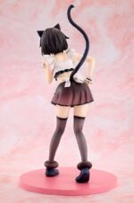 MEGUMIN LIGHT NOVEL CATGIRL MAID VERSION KONO SUBARASHII SEKAI NI SYUKUFUKU WO! Kadokawa presenta la figura de Yunyun en su versión Light Novel Negligee, basada en una ilustración especial por el 10.º aniversario de "KonoSuba: God's Blessing on This Wonderful World!". Esta figura mide aproximadamente 15,5 cm y está fabricada en plástico pintado. Muestra a Yunyun con una expresión tímida y un conjunto de lencería semitransparente que revela parte del abdomen. Incluye base para exposición. Ideal para exponer con MEGUMIN LIGHT NOVEL CATGIRL MAID VERSION KONO SUBARASHII SEKAI NI SYUKUFUKU WO! (Se venden por separado).