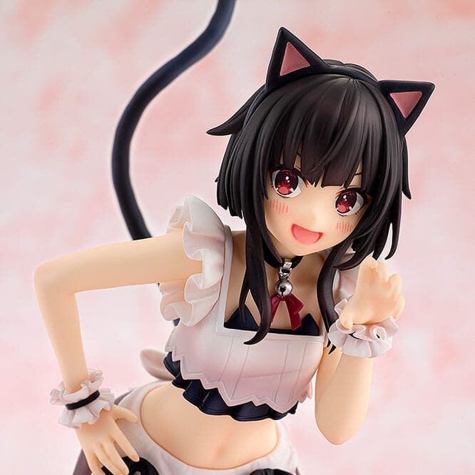 Megumin light novel catgirl maid version kono subarashii sekai ni syukufuku wo! Kadokawa presenta la figura de yunyun en su versión light novel negligee, basada en una ilustración especial por el 10. º aniversario de "konosuba: god's blessing on this wonderful world! ". Esta figura mide aproximadamente 15,5 cm y está fabricada en plástico pintado. Muestra a yunyun con una expresión tímida y un conjunto de lencería semitransparente que revela parte del abdomen. Incluye base para exposición. Ideal para exponer con megumin light novel catgirl maid version kono subarashii sekai ni syukufuku wo! (se venden por separado).