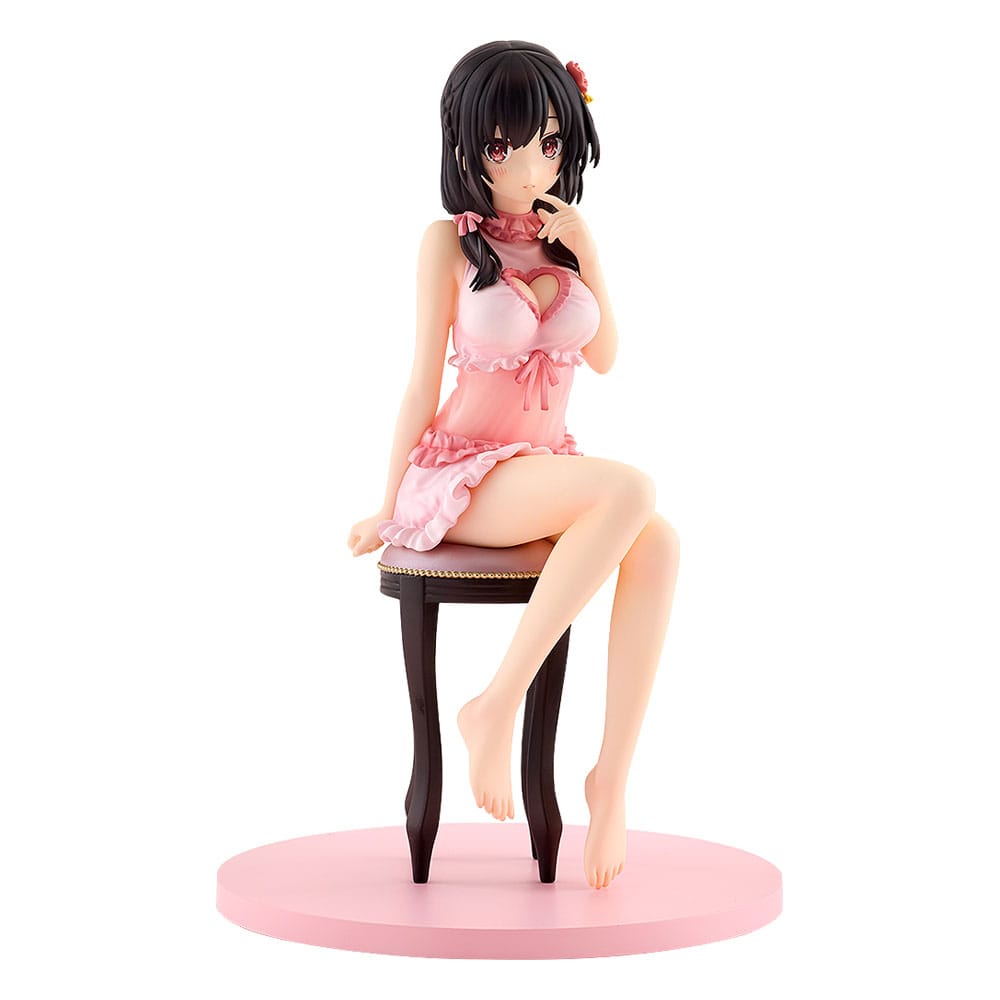 Yunyun light novel negligee version kono subarashii sekai ni syukufuku wo! Kadokawa presenta la figura de yunyun en su versión light novel negligee, basada en una ilustración especial por el 10. º aniversario de "konosuba: god's blessing on this wonderful world! ". Esta figura mide aproximadamente 15,5 cm y está fabricada en plástico pintado. Muestra a yunyun con una expresión tímida y un conjunto de lencería semitransparente que revela parte del abdomen. Incluye base para exposición.   ideal para exponer con megumin light novel catgirl maid version kono subarashii sekai ni syukufuku wo! (se venden por separado).