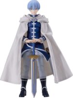HIMMEL FRIEREN: BEYOND JOURNEY'S END FIGMA. Good Smile Company incorpora a su colección Figma la figura de Himmel basada en su aparición en el anime “Frieren: Beyond Journey’s End”. Mide aproximadamente 16 cm de alto e incluye: 3x placas faciales (sonriente, confidente y sonrisa con ojos cerrados), 6x manos intercambiables, 1x capa de tela, 1x réplica de su espada con funda,1x base hexagonal semitransparente con el logotipo de Figma y otras piezas para facilitar su exposición. Ideal para exponer con FRIEREN FRIEREN BEYOND JOURNEY’S END S.H. FIGUARTS RE-RUN (se venden por separado).