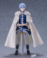 HIMMEL FRIEREN: BEYOND JOURNEY'S END FIGMA. Good Smile Company incorpora a su colección Figma la figura de Himmel basada en su aparición en el anime “Frieren: Beyond Journey’s End”. Mide aproximadamente 16 cm de alto e incluye: 3x placas faciales (sonriente, confidente y sonrisa con ojos cerrados), 6x manos intercambiables, 1x capa de tela, 1x réplica de su espada con funda,1x base hexagonal semitransparente con el logotipo de Figma y otras piezas para facilitar su exposición. Ideal para exponer con FRIEREN FRIEREN BEYOND JOURNEY’S END S.H. FIGUARTS RE-RUN (se venden por separado).