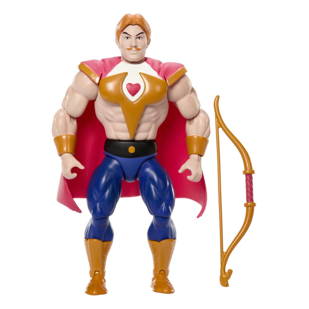BOW CARTOON COLLECTION MASTERS OF THE UNIVERSE ORIGINS. Las figuras de esta colección miden 5,5 pulgadas de alto y tienen 16 articulaciones móviles. Son altamente articuladas para una diversión imaginativa y orientada a la acción. ¡Al estilo Masters of the Universe! Los fanáticos de toda la vida apreciarán tanto los detalles de diseño vintage que honran la herencia de esta querida franquicia de aventuras como las actualizaciones de diseño que agregan una mirada emocionante al futuro. ¡Cada figura viene con un accesorio de batalla y un mini cómic de una serie que explora nuevas historias y presenta héroes, villanos y aliados en la eterna batalla entre el bien y el mal! A los aficionados les encantará el embalaje retro de estilo clásico. Esté atento a los nuevos personajes que están por llegar y seleccione una colección para jugar e intercambiar.