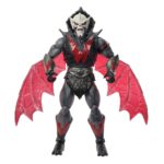 HORDAK MASTERS OF THE UNIVERSE NEW ETERNIA MASTERVERSE. ¡Es un momento emocionante para ser fan de Masters of the Universe! Tanto para los fans de toda la vida como para la nueva generación de niños amantes de la acción y la aventura, es hora de descubrir la emocionante acción y las aventuras de He-Man, Skeletor, los secretos del Castillo Grayskull y mucho más. ¡Esta figura de acción MOTU Masterverse Hordak está inspirada en la serie de televisión original She-Ra: La Princesa del Poder de los años 80 y celebra el 40 aniversario del programa! Diseñado a escala de 18 cm con 30 puntos de articulación, incluye alas articuladas extraíbles, escudo, bastón y un brazo cañón intercambiable con brazaletes de mano y muñeca. Su armadura incluye un arnés de pecho y un brazalete. El líder de la Horda del Mal presenta el alto nivel de detalle que esperan los coleccionistas y se presenta en una elegante caja con ventana, ideal para exhibir.