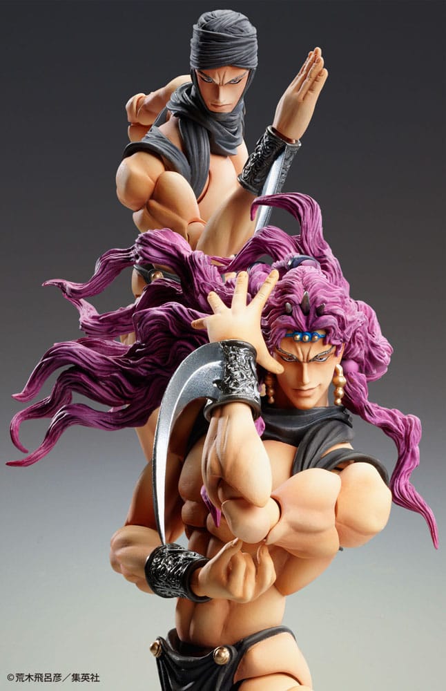 Kars jojo’s bizarre adventure chozokado. Medicos entertainment presenta dentro de su línea chozokado la figura articulada de kars, el antagonista de la segunda parte del anime "jojo's bizarre adventure: battle tendency". Esta pieza mide aproximadamente 17 cm de alto e incluye: 1x cabeza intercambiable, 9x manos adicionales, 2x máscaras de piedra (con y sin piedra roja de aja), 2x cuchillas para las muñecas y 1x base con soporte para su exhibición.