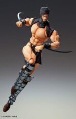 KARS JOJO’S BIZARRE ADVENTURE CHOZOKADO. Medicos Entertainment presenta dentro de su línea Chozokado la figura articulada de Kars, el antagonista de la segunda parte del anime "JoJo's Bizarre Adventure: Battle Tendency". Esta pieza mide aproximadamente 17 cm de alto e incluye: 1x cabeza intercambiable, 9x manos adicionales, 2x máscaras de piedra (con y sin Piedra Roja de Aja), 2x cuchillas para las muñecas y 1x base con soporte para su exhibición.