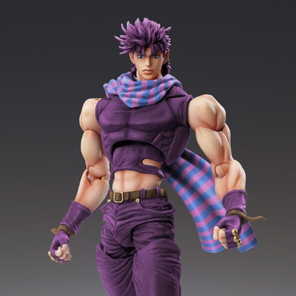 Joseph joestar third jojo’s bizarre adventure battle tendency chozokado. Medicos entertainment presenta dentro de su línea chozokado la figura articulada de joseph joestar third, el protagonista de la segunda parte del anime "jojo's bizarre adventure: battle tendency". Esta pieza mide aproximadamente 16,5 cm de alto e incluye: 5x pares de manos intercambiables, 2x placas faciales (serio y batalla), 1x ballesta desmontable, 1x clackers, 1x martillo y 1x base con soporte para su exhibición.