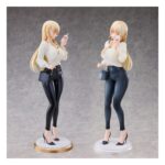 AOI KOIGAKUBO ILLUSTRATED BY FUJIKO SET EDITION 1/4. Aoi Koigakubo es un personaje original creado por la ilustradora Fujiko, ¡y ahora puede formar parte de tu colección de figuras gracias a Otherwhere! Está muy contenta de poder conocerte en su día libre: su cabello rubio pálido brilla bajo la luz del sol, lo que la hace destacar entre la multitud. Las mechas azules de su cabello y los pendientes de mariposa a juego realzan aún más su belleza fresca y natural, y su blusa ligeramente holgada no puede ocultar su voluptuosa figura. ¡Sus pantalones ajustados acentúan maravillosamente sus curvas para captar también tu mirada! Esta edición especial incluye dos figuras, una de cada uno de los dos tipos disponibles, además de los artículos adicionales que acompañan a cada figura. También se incluyen las bases para cada figura. Además, es una figura a escala 1/4, por lo que causará una gran impresión cuando la expongas. ¡Pídela hoy mismo para tu colección!