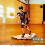 TOBIO KAGEYAMA HAIKYU!! HIGH PREMIUM. Estatua de "Haikyu!!". Fabricada en PVC, tamaño aprox. 16 cm. Viene con una base. Ideal para exponer junto a la figura SHOYO HINATA HAIKYU!! HIGH PREMIUM.
