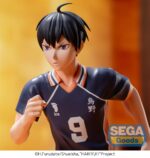 TOBIO KAGEYAMA HAIKYU!! HIGH PREMIUM. Estatua de "Haikyu!!". Fabricada en PVC, tamaño aprox. 16 cm. Viene con una base. Ideal para exponer junto a la figura SHOYO HINATA HAIKYU!! HIGH PREMIUM.