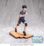 TOBIO KAGEYAMA HAIKYU!! HIGH PREMIUM. Estatua de "Haikyu!!". Fabricada en PVC, tamaño aprox. 16 cm. Viene con una base. Ideal para exponer junto a la figura SHOYO HINATA HAIKYU!! HIGH PREMIUM.
