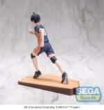 TOBIO KAGEYAMA HAIKYU!! HIGH PREMIUM. Estatua de "Haikyu!!". Fabricada en PVC, tamaño aprox. 16 cm. Viene con una base. Ideal para exponer junto a la figura SHOYO HINATA HAIKYU!! HIGH PREMIUM.