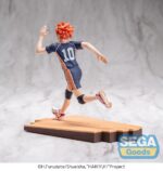 SHOYO HINATA HAIKYU!! HIGH PREMIUM. Estatua de "Haikyu!!". Fabricada en PVC, tamaño aprox. 15 cm. Viene con una base. Ideal para exponer junto a la figura TOBIO KAGEYAMA HAIKYU!! HIGH PREMIUM.