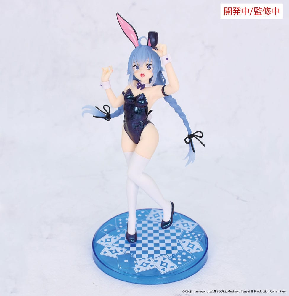 Vivit roxy migurdia mushoku tensei jobless reincarnation. Estatua de pvc de "mushoku tensei: jobless reincarnation", tamaño aprox. 18 cm. Captura a la querida maestra de magia en una versión elegante y detallada que resalta su carisma dentro de la serie. Con 18 cm de altura, esta figura muestra a roxy en una pose refinada, con su icónico sombrero de hechicera y un atuendo alternativo en versión polarization, diseñado con gran fidelidad y acabados premium que destacan cada pliegue y accesorio.