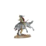 SPEARHEAD: GLOOMSPITE GITZ – SNARLPCK HUNTAZ WARHAMMER AGE OF SIGMAR. Cuando marcha en busca de nuevas tierras para su manada, un Jefe Gruñón cabalga a la cabeza de una selecta expedición conocida como Gruñemanada de Kazadorez. Un leal Zékito de Kabalgaloboz acompaña a su jefe junto a Gruñemanadaz de Caballería y Karrobramantez Robazolez. Golpean con presura en un frenesí de lanzas, garras y colmillos. Si quieres conquistar los Reinos Mortales bajo la atenta mirada de Fatigaz Karabrillante, esta caja es la forma perfecta de empezar o ampliar un ejército de Tipejoz Nokturnoz de forma más económica que comprando los kits por separado. Liderados por un maligno Jefe Gruñón en lobo y su Zékito de Kabalgaloboz, esta fuerza es vertiginosamente veloz. La agresiva Gruñemanada de Caballería avanza con presteza para tomar objetivos y debilitar a las unidades enemigas mientras los Karrobramantez Robazolez se abren paso despedazando a los blancos más duros. Estas miniaturas forman una Punta de lanza completa, lo que significa que podrás ponerte a disputar reñidas partidas tácticas y reclamar nuevos territorios nada más abrir la caja.