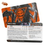 KILL TEAM: BATTLECLADE – DATACARDS (ESPAÑOL) WARHAMMER 40000. Los comandos Mántifex son bioformas tiránidas hiperadaptadas capaces de operar de forma independiente durante largos periodos de tiempo. Excavan a gran velocidad para atacar a su presa desde ángulos vulnerables, y se sirven de sus espolones afilados, garras quitinosas y virulentas biotoxinas para ejecutar la voluntad de la Mente Colmena. Este conjunto de 33 tarjetas te ayudará a llevar la cuenta de tus Mántifex en partidas de Kill Team. Hay tarjetas individuales para las reglas de selección de comando, agentes, reglas de facción y ardides de tiroteo, y reglas de equipo universal y de facción. Son una forma ideal de consultar fácilmente la información clave en el fragor de la batalla.
