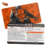KILL TEAM: BATTLECLADE – DATACARDS (ESPAÑOL) WARHAMMER 40000. Los comandos Clado de batalla desarticulan a sus enemigos en actos de agresión calibrados. A estos servidores, liderados por un Tecnoarqueólogo y un Supervisor de Servidores, se les han implantado herramientas industriales, sistemas cibernéticos y armas mejoradas con el objetivo capturar y proteger recursos vitales para el Tecnosacerdocio de Marte. Este conjunto de 32 tarjetas te ayudará a llevar la cuenta de tu Clado de batalla en partidas de Kill Team. Hay tarjetas individuales para las reglas de selección de comando, agentes, reglas de facción y ardides de tiroteo, y reglas de equipo universal y de facción. Son una forma ideal de consultar fácilmente la información clave en el fragor de la batalla.
