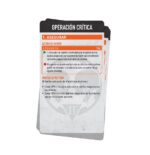 APPROVED OPS CARD PACK 2025 KILL TEAM WARHAMMER 40000 (ESPAÑOL). Este es tu comando: agentes de mirada acerada que luchan contra los peores horrores de la galaxia combinando astucia con equipo avanzado para cumplir con la misión que se les ha encomendado. Sin embargo, por muy duros o experimentados que sean, se enfrentan a veteranos de élite del ejército enemigo, y ambos bandos compiten por los mismos objetivos que podrían cambiar el curso de guerras enteras. Este pack es un suplemento esencial de Kill Team, tanto para partidas informales como para juego competitivo, que incluye tarjetas de referencia con operaciones tácticas, condiciones de victoria y mapas de misión de todas las zonas de aniquilación actuales. Son la forma más equilibrada de jugar partidas divertidas y justas: úsalas para crear misiones sobre la marcha y demuestra tu valía sobre el tablero.