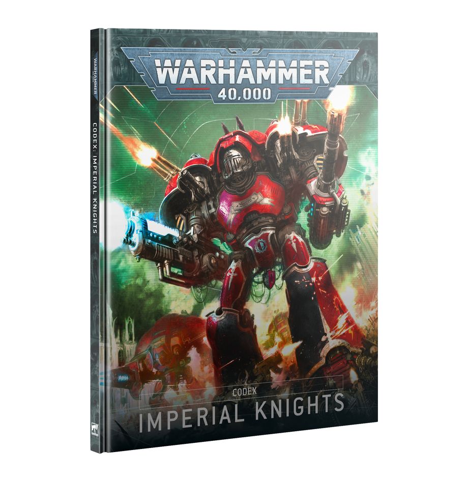 Codex: imperial knights (inglés) warhammer 40000. Solo en inglés. Imperial knights are towering war machines piloted by an elite few – men and women whose nobility is etched into their every deed. They champion the virtues of the code chivalric and stamp down upon the enemies of the imperium as they battle against treachery, dishonour, and infamy across the galaxy. Codex: imperial knights is a vital book for collectors who enjoy the thunderous steps of mighty war machines. This impressive tome is packed with noble artwork, chivalrous background material, stunning photography, and the rules you need to unleash your titanic steeds in games of warhammer 40,000. You’ll find datasheets, detachments, rules for using freeblades in your other imperial armies, and narrative crusade rules. This book will bring honour to your household no matter how you like to collect, paint, and play with your imperial knights.
