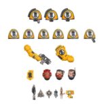 COMBAT PATROL: IMPERIAL FISTS WARHAMMER 40000. Los Puños Imperiales son conocidos por su estoica determinación y su dominio de la guerra de asedio, y por construir bastiones impenetrables. Prefieren el blindaje pesado y las líneas eficientes, negándose a ceder un milímetro de terreno por fuerte que sea la presión del enemigo. Si quieres defender con estoicismo el Imperium, esta caja es perfecta para empezar o ampliar una colección de Puños Imperiales de forma más económica que comprando los kits por separado. Liderados por un heroico Capitán y su escuadra de élite de Héroes de la Compañía, los Intercesores Pesados y los Exterminadores atraviesan el fuego enemigo más intenso. Una escuadra de Intercesores despacha cualquier resistencia que quede y toma objetivos clave. Estas 21 miniaturas de plástico representan una fuerza completa de Puños Imperiales para usar en disputadas partidas tácticas del formato Patrulla de Warhammer 40,000. Puedes descargar de forma gratuita las reglas de esta Patrulla del sitio web de Warhammer Community.