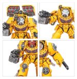 COMBAT PATROL: IMPERIAL FISTS WARHAMMER 40000. Los Puños Imperiales son conocidos por su estoica determinación y su dominio de la guerra de asedio, y por construir bastiones impenetrables. Prefieren el blindaje pesado y las líneas eficientes, negándose a ceder un milímetro de terreno por fuerte que sea la presión del enemigo. Si quieres defender con estoicismo el Imperium, esta caja es perfecta para empezar o ampliar una colección de Puños Imperiales de forma más económica que comprando los kits por separado. Liderados por un heroico Capitán y su escuadra de élite de Héroes de la Compañía, los Intercesores Pesados y los Exterminadores atraviesan el fuego enemigo más intenso. Una escuadra de Intercesores despacha cualquier resistencia que quede y toma objetivos clave. Estas 21 miniaturas de plástico representan una fuerza completa de Puños Imperiales para usar en disputadas partidas tácticas del formato Patrulla de Warhammer 40,000. Puedes descargar de forma gratuita las reglas de esta Patrulla del sitio web de Warhammer Community.