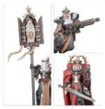 SISTERS NOVITIATE SQUAD WARHAMMER 40000. Las Hermanas Novicias son jóvenes reclutas de las Adepta Sororitas que han sido entrenadas por los Abades Instructores de las Schola Progenium y asignadas a una Orden Militante para adquirir experiencia en combate y demostrar su valía en el crisol de la guerra. Con este kit multicomponente de plástico puedes montar 10 Hermanas Novicias, guerreras inexpertas pero letales para tus ejércitos de Adepta Sororitas de Warhammer 40,000. Son activos vitales para las Hermanas de Batalla, ideales para ocupar y mantener objetivos. El kit es altamente personalizable y te permite equiparlas con rifles automáticos o con espadas y pistolas. Lideradas por una Novicia Superiora en servoarmadura, son más contundentes de lo que parece y ofrecen nuevas opciones tácticas para tu ejército de Adepta Sororitas.