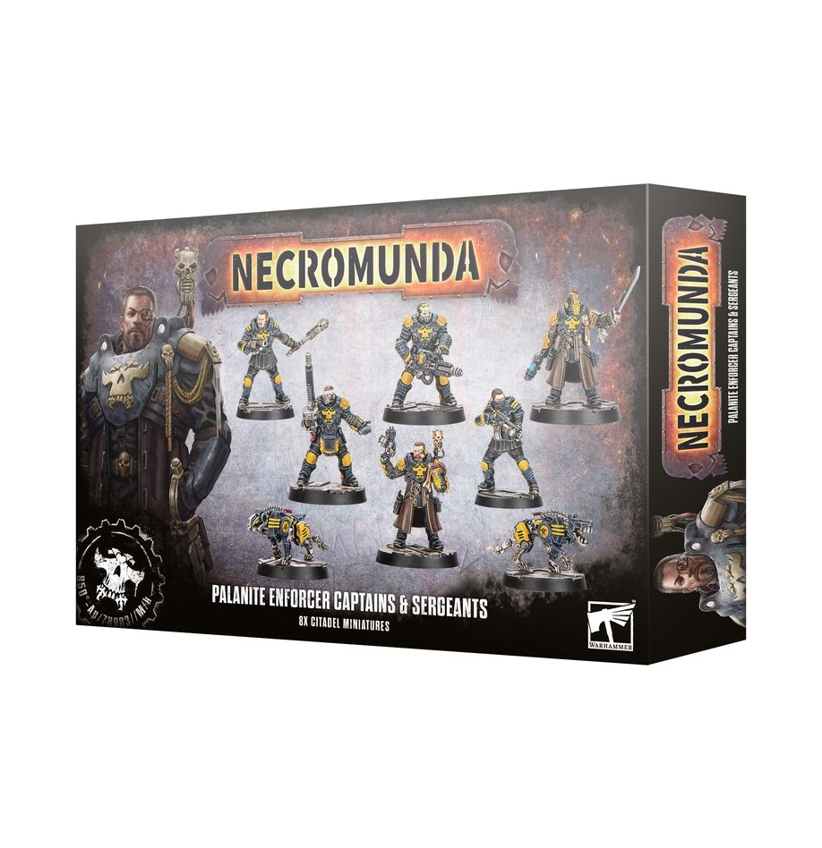 PALANITE ENFORCER CAPTAINS & SERGEANTS WARHAMMER NECROMUNDA. Los Ashwing Helamites son más pequeños y están menos domesticados que los Dustbacks. Los Ash Waste Nomads los usan como guardianes, controlando estos macroinsectos con largos señuelos. Una vez plantados, los Ashwings tratan la zona como su territorio y atacan a todo aquel que se acerque. Con este kit multicomponente de plástico puedes montar dos Ashwing Helamites, feroces criaturas aladas, y un Ashwing Lure para tus bandas de Ash Waste Nomads de Necromunda. Su velocidad los hace ideales para emboscar a enemigos incautos, y el señuelo puede usarse para tender emboscadas o crear una zona peligrosa para los pandilleros enemigos en el campo de batalla. Ambos Ashwing Helamites pueden montarse en una peana escénica o sobre una varilla de volador. También se incluye una cabeza y Ashwing Lure con manto celeste que puede usarse con un miembro de la Ash Waste Nomads War Party, disponible por separado, para representar al responsable de estas bestias. El kit contiene 46 piezas de plástico, 2 peanas ovaladas Citadel de 60 mm x 35 mm, 1 peana redonda Citadel de 25 mm y 3 varillas de volador de 45 mm con ranura. Las miniaturas se proporcionan sin montar ni pintar. Recomendamos usar pegamento para plástico Citadel y pinturas Citadel Colour.