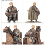 FRÉALÁF HILDESON™ OLWYN™ & LIEF™ HEROES OF ROHAN™ MIDDLE-EARTH .En Rohan no faltan guerreros nobles y curtidos para liderarlos en la batalla. El sobrino de Helm Hammerhand, Fréaláf, es el Primer Mariscal de la Marca de Rohan y Señor del Valle Sagrado. La escudera Olwyn es una guerrera excepcional que lucha con gallardía para proteger a sus seres queridos, en particular Hera, a quien inculca las tradiciones de las escuderas de antaño. El joven escudero Lief actúa como asistente personal de Helm en su corte. Con este kit multicomponente de plástico puedes montar tres formidables guerreros: Olwyn, Shieldmaiden of Rohan y Lief, Page of Helm, para tus ejércitos de Army of Edoras y Defenders of the Hornburg, y Fréaláf, First Marshal of the Riddermark, para tus fuerzas de Armies of Edoras de Middle-earth Strategy Battle Game. Cada héroe cuenta con dos versiones —una a caballo y otra a pie—, abriéndote así más opciones tácticas para tu ejército. Elijas la versión que elijas, cuentan con un repertorio de habilidades especiales que te darán ventaja en la batalla.
