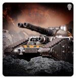 FELLBLADE SUPER-HEAVY BATTLE TANK WARHAMMER THE HORUS HERESY. Los Fellblades son tanques superpesados avanzados cuyo uso se extendió entre las Legiones de Marines Espaciales en las décadas previas a la Herejía de Horus. Son notables por su arcoreactor atomántico Mechanicum, su chasis de aleación de metaplas reforzado y su avanzado cañón acelerador, todo ello fruto de las tecnologías recuperadas por la humanidad durante las últimas conquistas de la Gran Cruzada. Con este kit multicomponente de plástico puedes montar un Fellblade Super-Heavy Battle Tank, un coloso de destrucción para tus ejércitos de Legiones Astartes de Warhammer: The Horus Heresy. Protegido por su grueso blindaje, puede soportar una cantidad de daño increíble, absorbiendo una potencia de fuego que destrozaría tanques menores. Como respuesta, el Fellblade accelerator cannon de la torreta puede erradicar fácilmente los vehículos y tropas del enemigo. Su armamento secundario es un demolisher cannon de barquilla, un arma temible por derecho propio. El Fellblade es ideal para dominar el campo de batalla y apoyar el avance de tu infantería. Esta imponente miniatura mide 131 mm x 252,5 mm, lo que la convierte en una pieza central impresionante para tu colección.