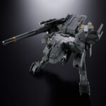 METAL GEAR REX METAL GEAR SOLID CHOGOKIN. amashii Nations incorpora a la línea Chogokin el icónico Metal Gear REX del videojuego "Metal Gear Solid". Esta figura mide unos 17,5 cm de altura y combina ABS con piezas fabricadas con una aleación metálica que le proporciona una textura y una solidez similares a las de un arma. Cuenta con una carcasa detallada con patrones de camuflaje pintados, un cañón de riel de aproximadamente 26 cm, movilidad independiente en las púas de fundición, numerosas articulaciones en sus piernas y funciones de iluminación integradas en su cabeza. Incluye un pedestal especial para exposición con dos tipos de articulaciones de soporte. Requiere 3x pilas LR44 (incluidas para prueba). UNIDADES LIMITADAS.