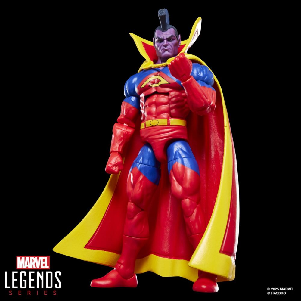 Deathbird and marvel’s gladiator x-men marvel legends. Hasbro añade a la colección marvel legends series este set de figuras de deathbird y gladiator, dos de los miembros más poderosos de la raza alienígena shi'ar. Son conocidos en españa como ave de muerte y gladiador por su aparición en las colecciones de cómics relacionadas con los "x-men" de marvel. Ambas figuras miden 15 cm y presentan un diseño detallado con más de 20 puntos de articulación para recrear poses de combate. El set también incluye 2x manos alternativas y 1x cabeza intercambiable con efecto de visión térmica para gladiator. Se presentan en una caja con ventana ilustrada. Unidades limitadas.