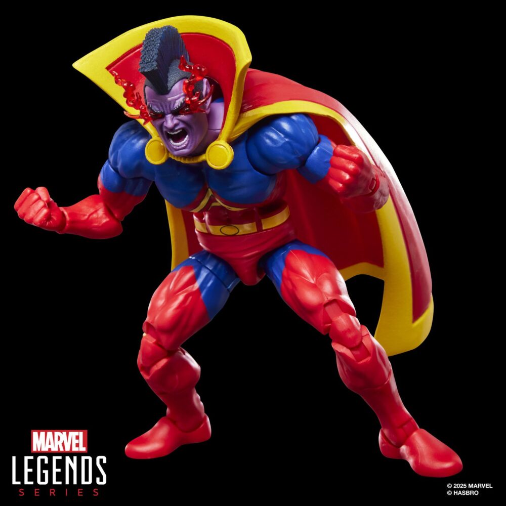 Deathbird and marvel’s gladiator x-men marvel legends. Hasbro añade a la colección marvel legends series este set de figuras de deathbird y gladiator, dos de los miembros más poderosos de la raza alienígena shi'ar. Son conocidos en españa como ave de muerte y gladiador por su aparición en las colecciones de cómics relacionadas con los "x-men" de marvel. Ambas figuras miden 15 cm y presentan un diseño detallado con más de 20 puntos de articulación para recrear poses de combate. El set también incluye 2x manos alternativas y 1x cabeza intercambiable con efecto de visión térmica para gladiator. Se presentan en una caja con ventana ilustrada. Unidades limitadas.
