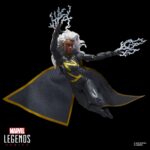 STROM X-MEN MARVEL LEGENDS SERIES. Hasbro añade a su línea Marvel Legends Series la figura de Storm, una de las mutantes más poderosas del universo Marvel, inspirada en el aspecto que lucía en los comics cuando la Patrulla-X estuvo refugiada en el interior de Australia. Esta figura mide 15 cm y presenta un diseño premium con más de 20 puntos de articulación que le proporcionan un amplio rango de movilidad. Incluye 2x puños alternativos, 2x manos con efectos de rayos y 1x capa de tela que permite recrear poses dinámicas. Se presenta en embalaje tipo blíster con diseño retro. UNIDADES LIMITADAS.