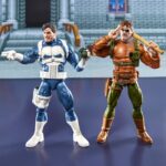 PUNISHER Y NICK FURY THE PUNISHER GAMERVERSE MARVEL LEGENDS SERIES. Hasbro suma a la colección Marvel Legends Series este pack de dos figuras articuladas de Punisher y Nick Fury, tal y como aparecen en el clásico videojuego "The Punisher". Cada figura mide aproximadamente 15 cm y está fabricada en ABS de alta calidad, con múltiples puntos de articulación para recrear poses dinámicas. Incluye: 1x cabeza alternativa de Punisher y 4x manos intercambiables para cada uno de los personajes, 1x bate, 1x maletín con dinero, 1x granada, 6x armas de fuego variadas y 1 x efecto de explosión. Se presenta en una caja ilustrada de edición especial. UNIDADES LIMITADAS.