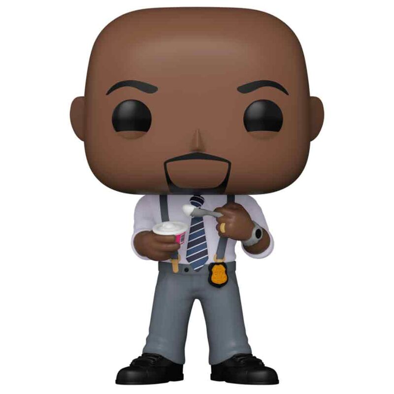Terry jeffords brooklyn nine-nine funko pop. Figura de vinilo de la línea 'pop! ', tamaño aprox. 9 cm.