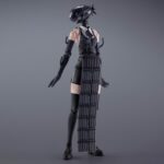BOMB CHAINSAW MAN SH FIGUARTS. Del explosivo mundo de Chainsaw Man, el Demonio Bomba es un ser tan aterrador como cautivador. Una fusión de forma humana y puro poder destructivo, este demonio deja un impacto duradero tanto visual como narrativamente. Su diseño único encarna la tensión de la serie entre la belleza y la violencia. La figura representa al Demonio Bomba en plena acción, en una llamativa pose aérea con los brazos extendidos, congelado al borde de la detonación. El cinturón segmentado que envuelve el torso se asemeja a cargadores de munición o cargas explosivas, lo que intensifica la sensación de peligro. Visualmente, el personaje lleva un casco negro liso y abovedado, sin rasgos faciales, con mechones puntiagudos que se asemejan a mechas de bombas. Una camiseta blanca sin mangas se combina con unos pantalones cortos negros de cintura alta, y el conjunto se completa con unos guantes largos oscuros y unas botas altas. Las líneas afiladas de la escultura realzan su presencia elegante pero inquietante. Fabricada en PVC, esta figura articulada mide aproximadamente 14 cm de altura y pertenece a la colección S.H. Figuarts. Diseñada para posar de forma dinámica, cuenta con articulaciones detalladas y una estructura preparada para el movimiento. Una llamativa adquisición para cualquier coleccionista de Chainsaw Man que busque intensidad y precisión en los personajes.