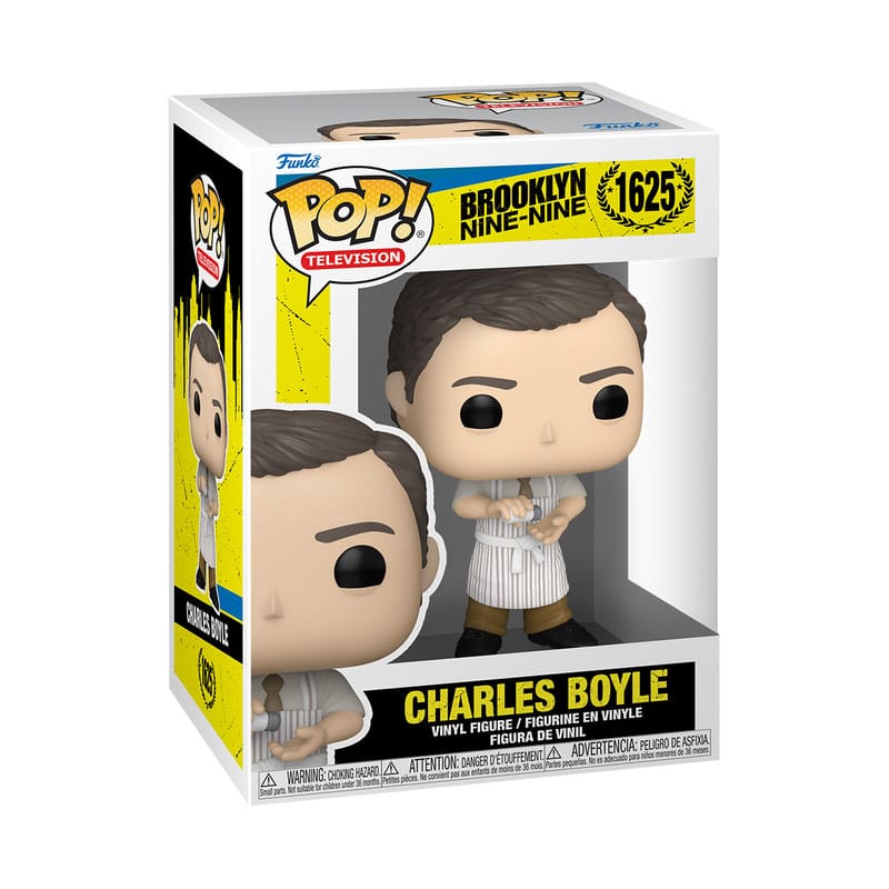 Charles brooklyn nine-nine funko pop. Figura de vinilo de la línea 'pop! ', tamaño aprox. 9 cm.