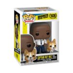 CAPTAIN HOLT WITH CHEDDAR BROOKLYN NINE-NINE FUNKO POP. Figura de vinilo de la línea 'POP!', tamaño aprox. 9 cm.